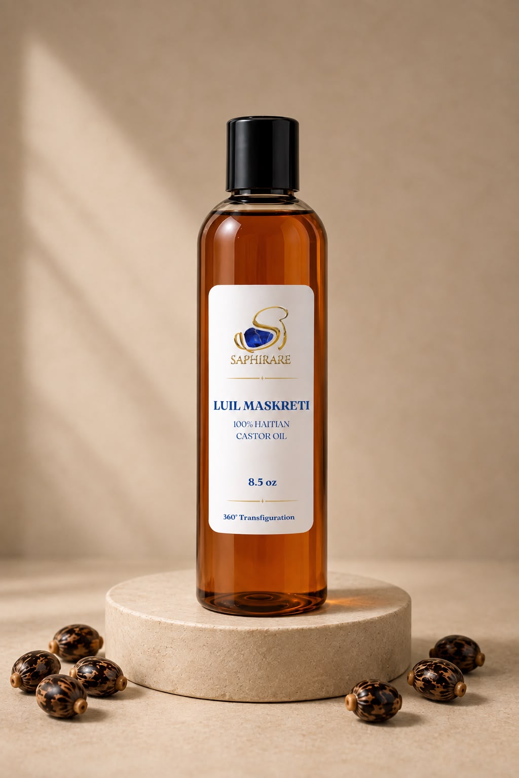 Luil Maskreti — 100% Haitian Castor Oil | 8.5 oz
