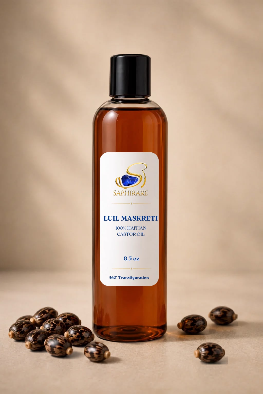 Luil Maskreti — 100% Haitian Castor Oil | 8.5 oz